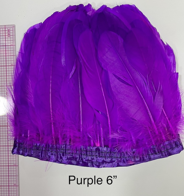 Nagorie Purple Feather 6\"